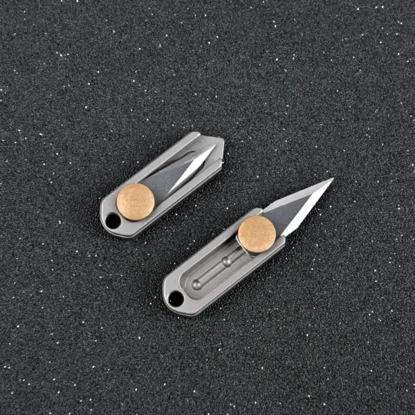 Titanium Multi Utility Knife with Sharp Blade - Image 4