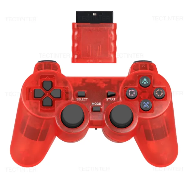 Wireless Game Controller for PS2/PC with Vibration - Image 7