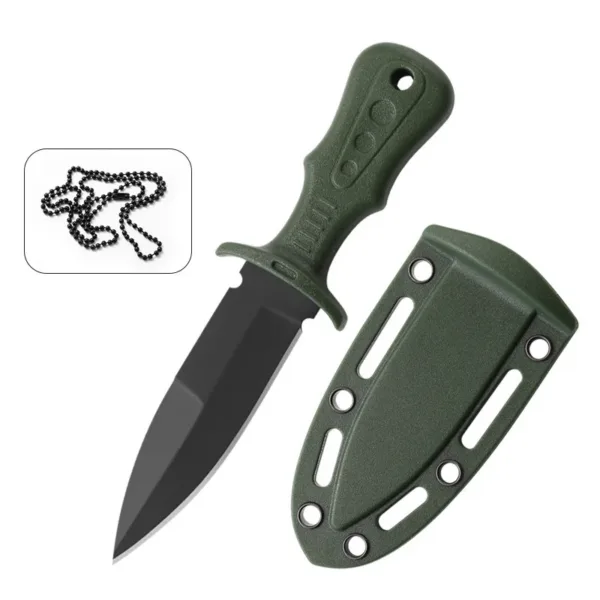 Stainless Steel Camping Fixed Blade Knife - Image 9