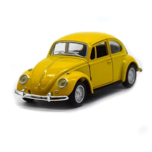 Vintage Beetle Diecast Pull Back Car Model - Image 8