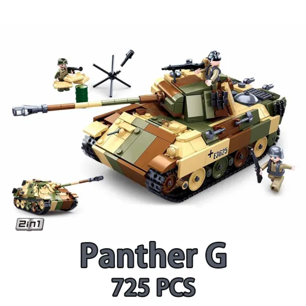 WW2 Normandy Military Tank and Vehicle Set - Image 6