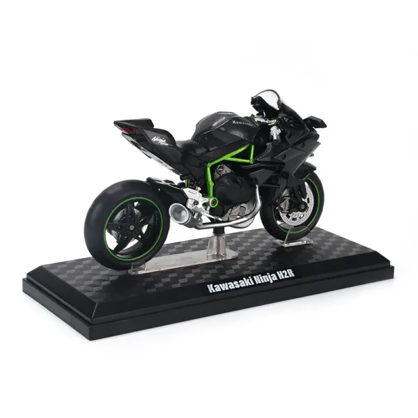 1:12 Kawasaki Ninja H2R Diecast Motorcycle Model - Image 5