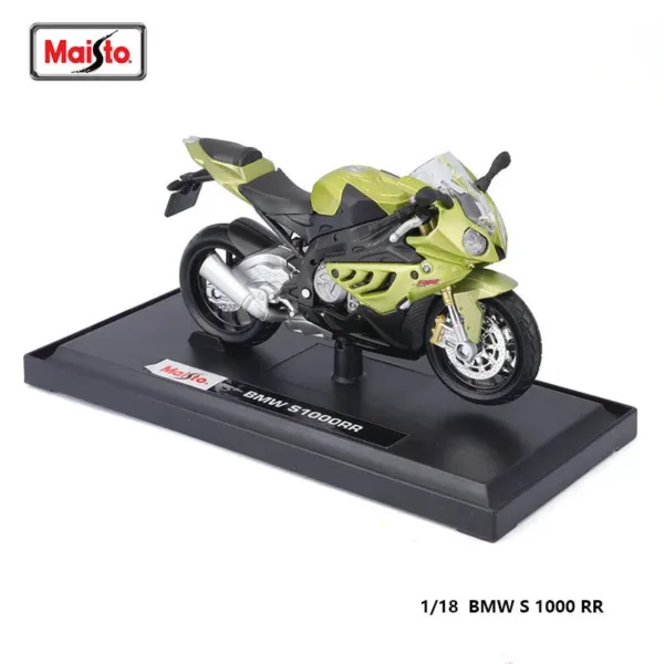 Maisto 1:18 Kawasaki H2R Diecast Motorcycle - Image 19