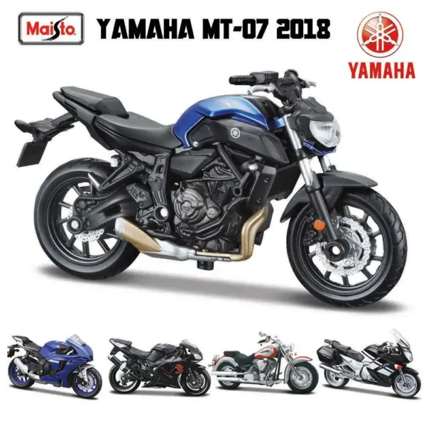 Maisto 1:18 Yamaha Motorcycle Model Toy