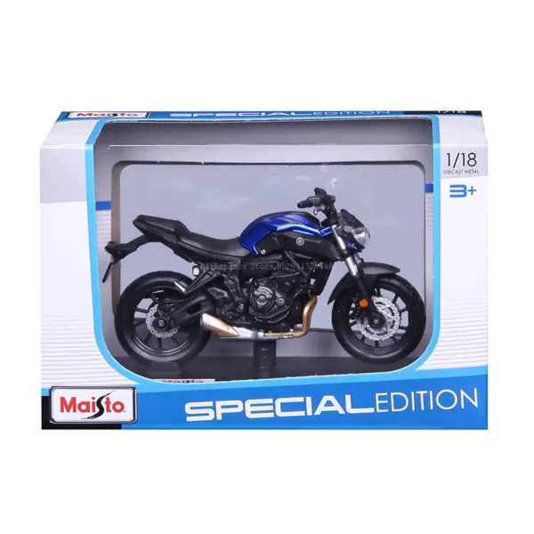 Maisto 1:18 Yamaha Motorcycle Model Toy - Image 6