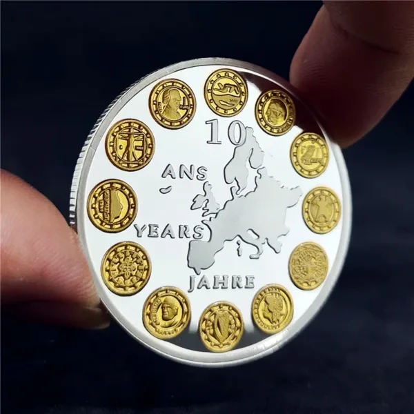 European Commemorative Coin Replica Collection - Image 3