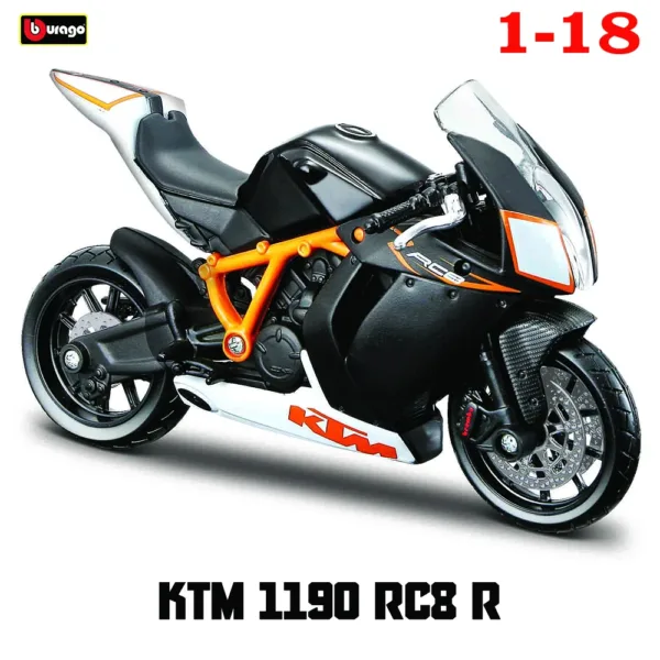 Bburago 1:18 KTM Adventure R Alloy Model - Image 15