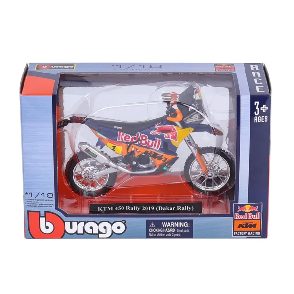 Bburago 1:18 KTM Adventure R Alloy Model - Image 6