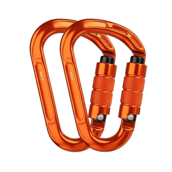 25kN Automatic Locking Carabiner for Climbing - Image 13