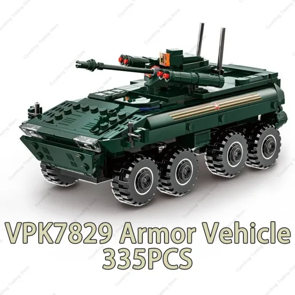 Military Boxer XM808 Building Block Set - Image 12