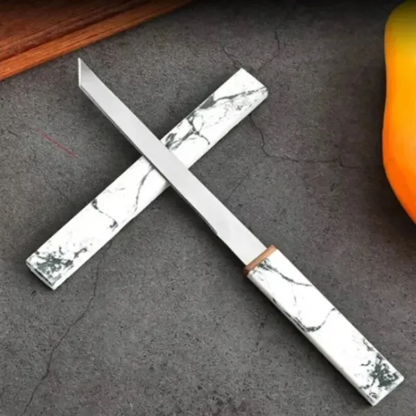 Stainless Steel Boning Knife with Scabbard - Image 8