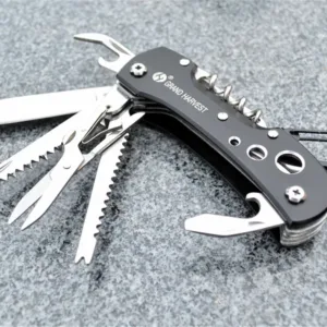 11-in-1 Folding Survival Multitool Knife