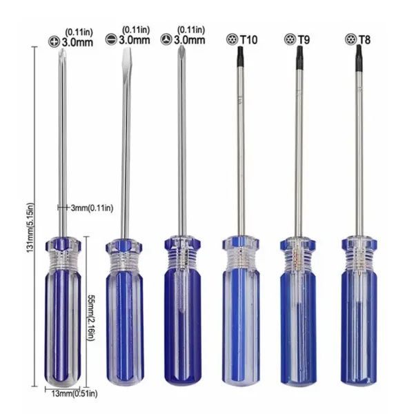 Mini Phillips Slotted Screwdriver Set - Image 22