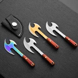 Mini Stainless Steel Axe Keychain Tool
