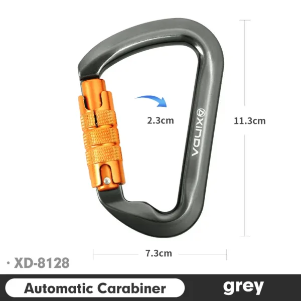 30kN Aluminum Alloy Climbing Carabiner Hook - Image 13