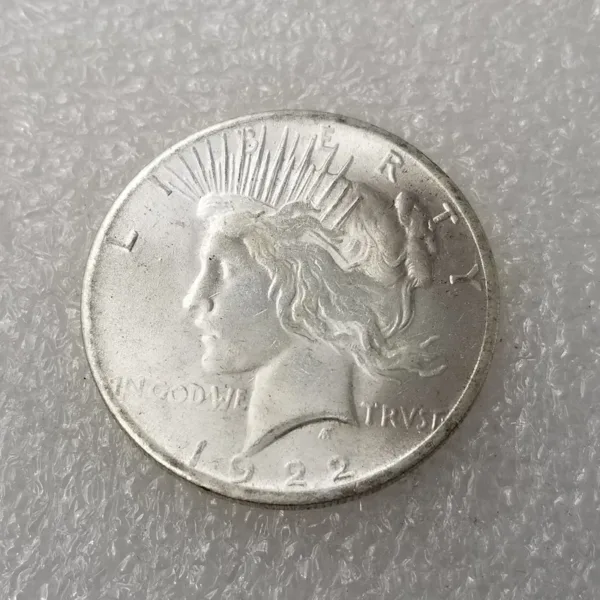 1922 Retro Silver Coin Replica Home Decor - Image 2