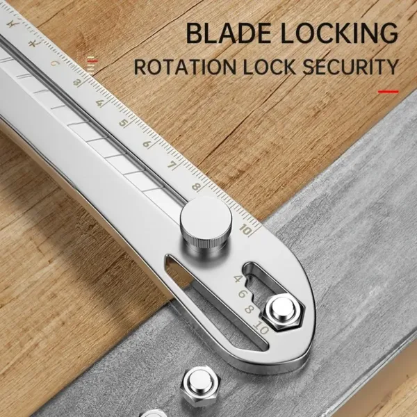 Stainless Steel Utility Knife for Woodworking - Image 4