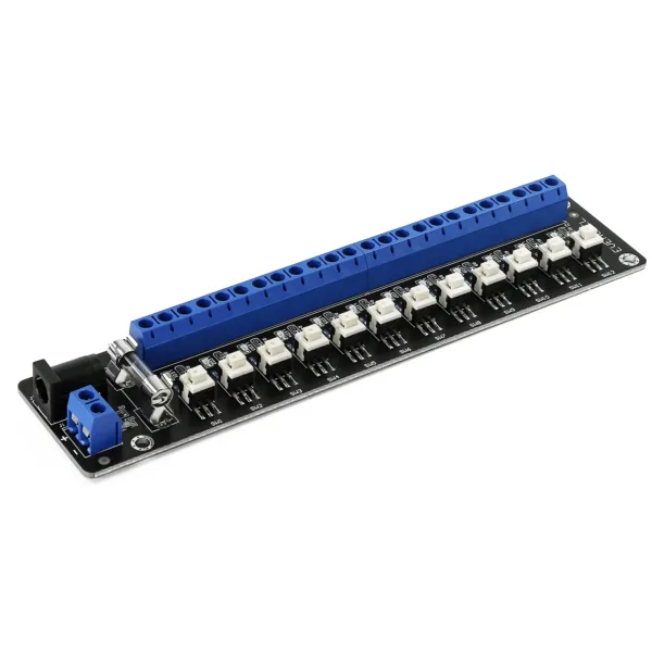 12 Channel DC Power Distribution Module 3V-24V