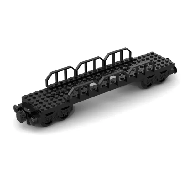 Train Vehicle Base Set with Wheels and Buffer - Image 8