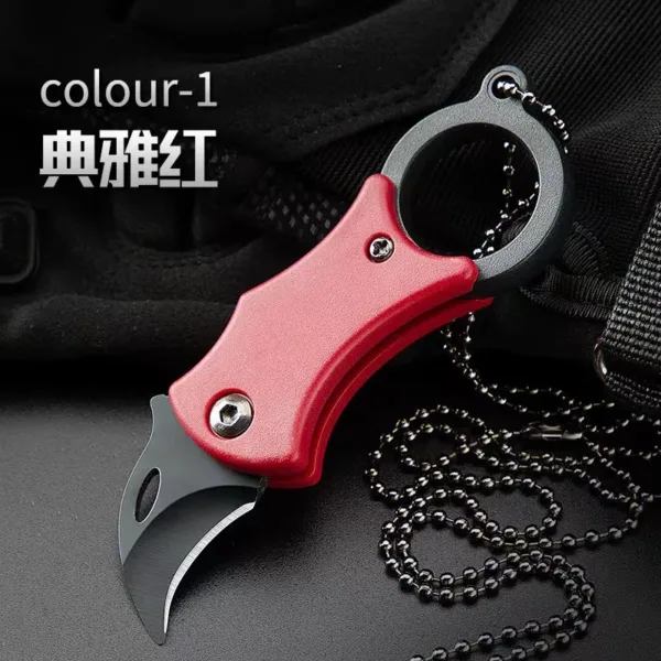 Mini Fox Folding Keychain Pocket Knife - Image 7
