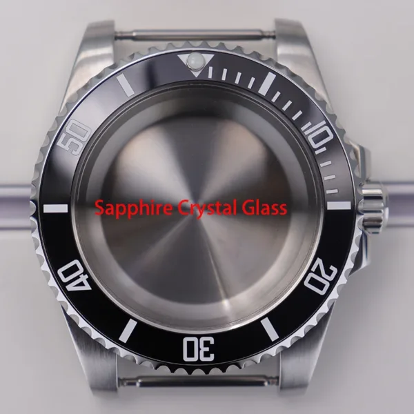 40mm Luxury Watch Case with Sapphire Glass - Image 10