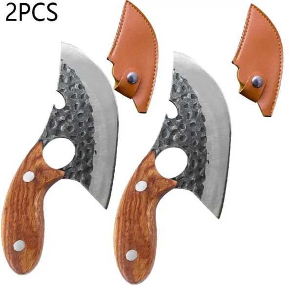 Precision Boning Knife with Wooden Handle - Image 8
