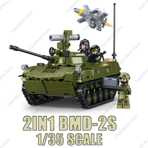 Military Boxer XM808 Building Block Set - Image 26