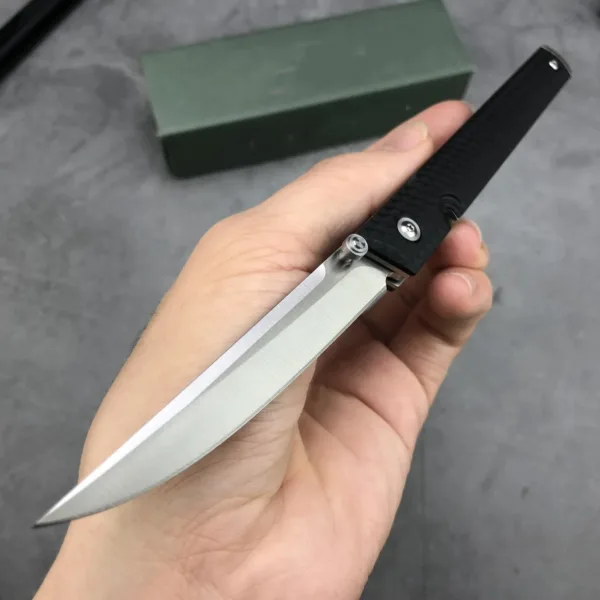 Folding Knife with 8CR17Mov Blade and G10 Handle - Image 7
