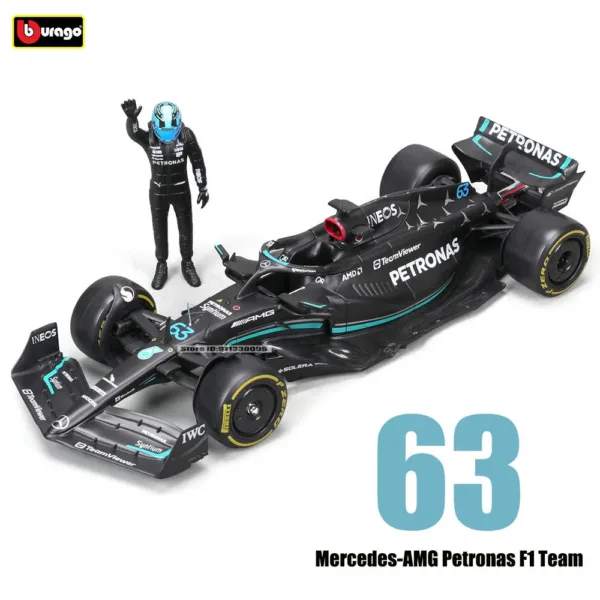 Bburago 1:24 F1 RB19 Diecast Model Car - Image 12