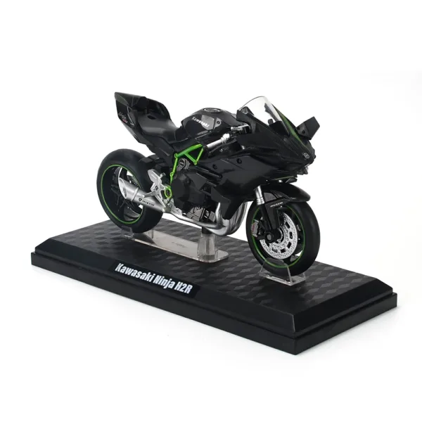 1:12 Kawasaki Ninja H2R Diecast Motorcycle Model - Image 3