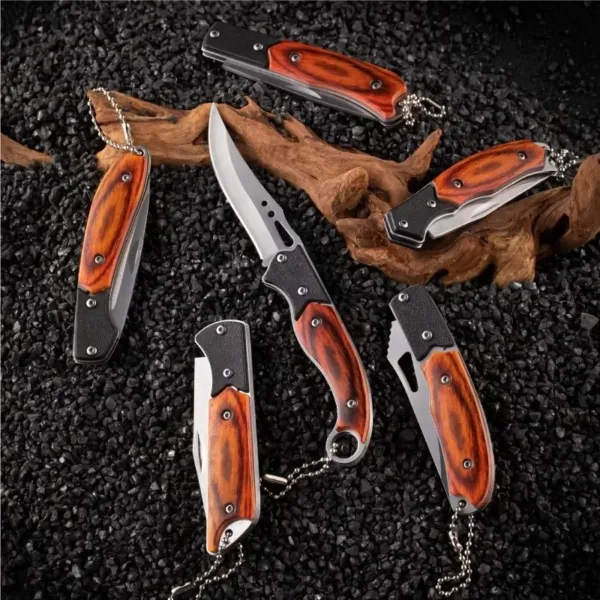 Portable Folding Knife for Outdoor Use - Image 3