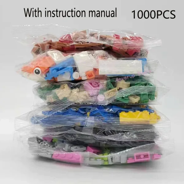 1000 Piece DIY Building Blocks Set - Image 7