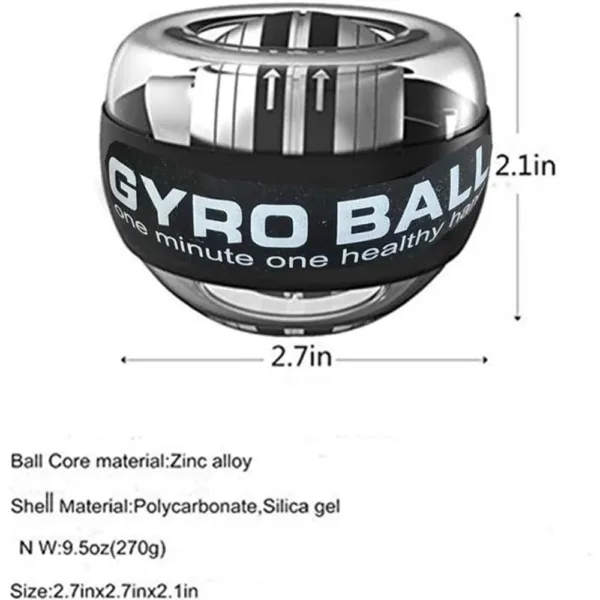 Wrist Power Training Gyro Ball for Strength - Image 3