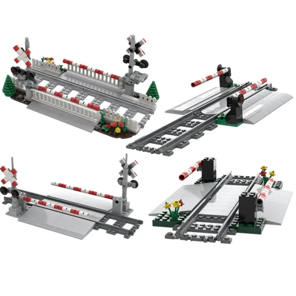 Creative City Train Building Blocks Set