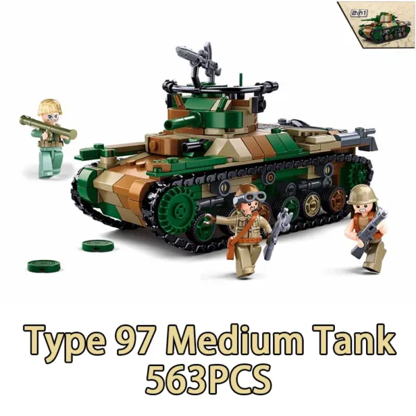 WW2 Normandy Military Tank and Vehicle Set - Image 10