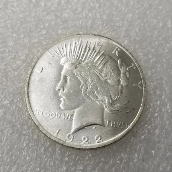 1922 Retro Silver Coin Replica Home Decor - Image 3