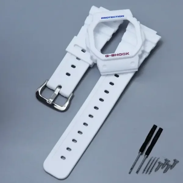 Silicone Waterproof Strap for DW5600 Watch - Image 19