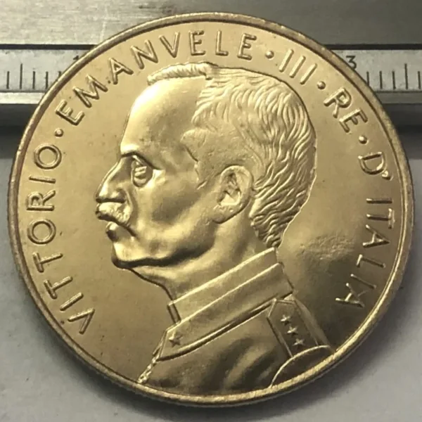 1908 Italy 10 Centesimi Replica Coin - Image 2