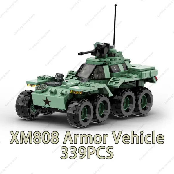 Military Boxer XM808 Building Block Set - Image 14