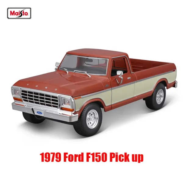 Maisto 1:18 Diecast 1979 Ford F150 Model - Image 7