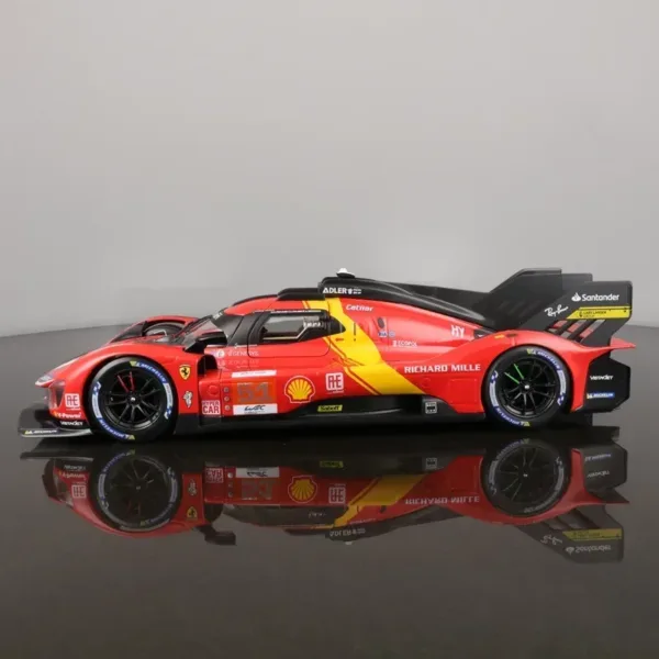 Bburago 1:43 Ferrari 499p #51 Diecast Model - Image 2