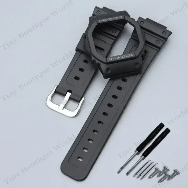 Silicone Waterproof Strap for DW5600 Watch - Image 24