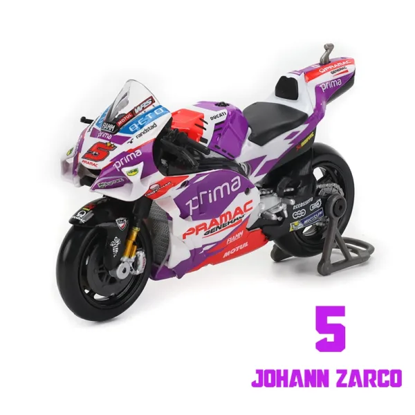 Maisto 1:18 Ducati Pramac Racing Model Motorcycle - Image 24