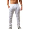 Men's Cotton Linen Pants S-3XL for Comfort