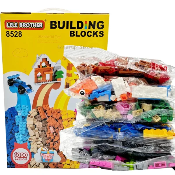 1000 Piece DIY Building Blocks Set