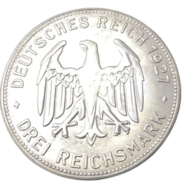 1927 Germany 3 Reichsmark Replica Coin