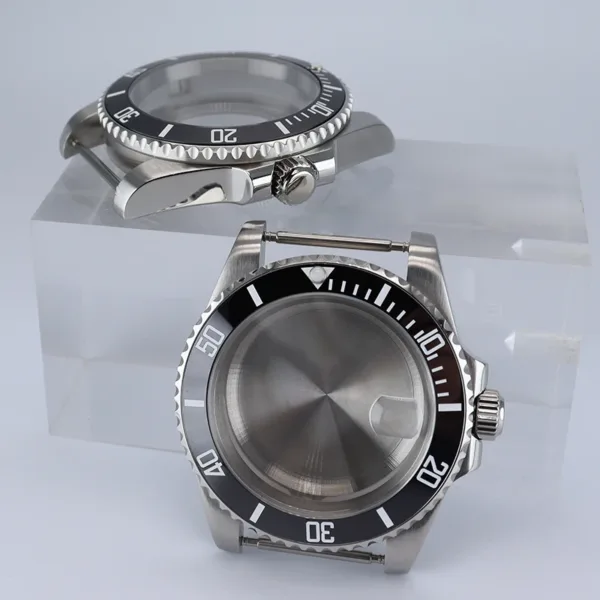 40mm Luxury Watch Case with Sapphire Glass - Image 4