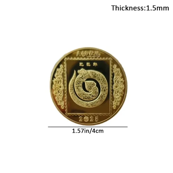 Year of the Snake Replica Coin 2025 - Image 6