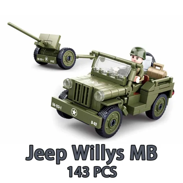 WW2 Normandy Military Tank and Vehicle Set - Image 5