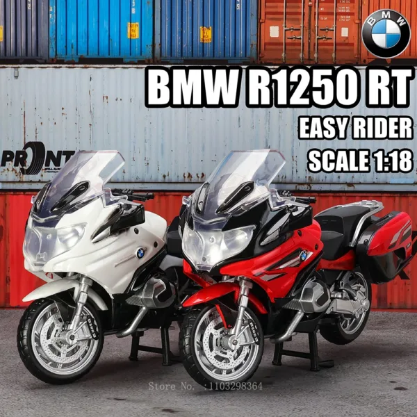 1:18 Scale R1250RT-P Motorcycle Diecast Model - Image 6